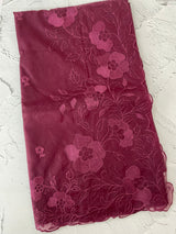 Semi Organza saree with thread work - MSH7654