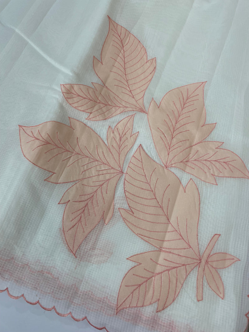 NetKota Applique work saree  MSH138