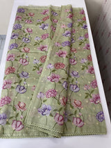 Kota silk saree with digital prints and embroidery MSH155(2)