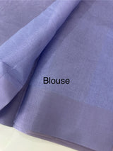 Tissue silk saree with embroidery MSH240