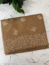 Silky kota embroidery saree MSK4333