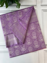 Premium Pastel soft silk Saree - MKP981 Wild Lavender