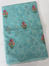 Silky kota embroidery saree MSK4332