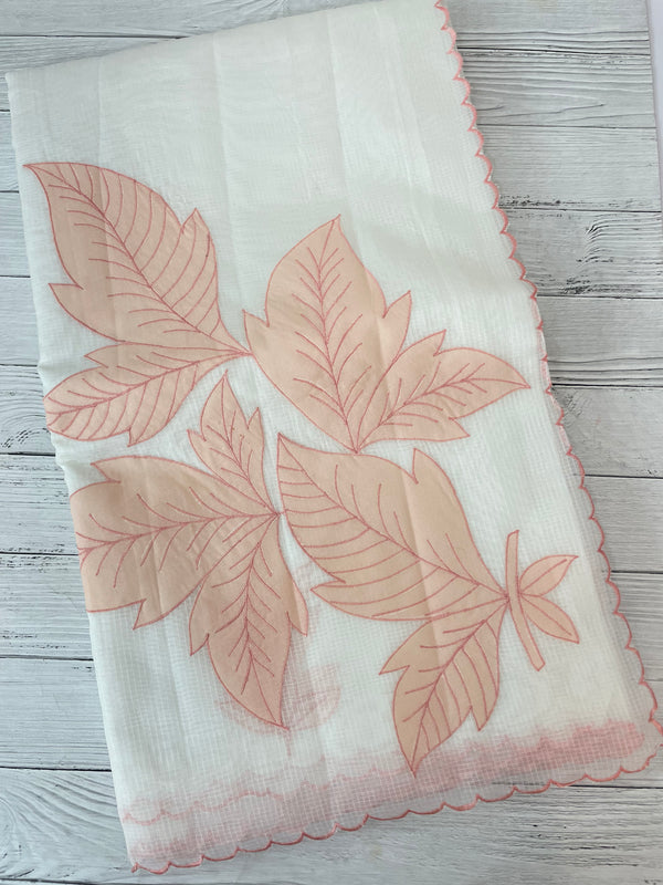 NetKota Applique work saree  MSH138