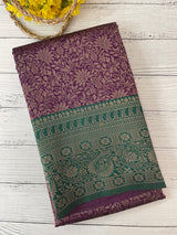 Brocade semi silk saree MS67443