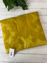 Semi organza saree with appliqué work - MSH906