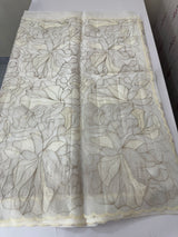 Semi organza saree with thread work - MSH910