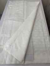 Semi chanderi saree with thread work MSH307 White