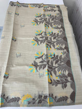 Jamdani silk Cotton Saree with thread weaving MSJ7898 (2)