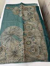 Soft kota silk saree with french knots and kanta embroidery MS16538