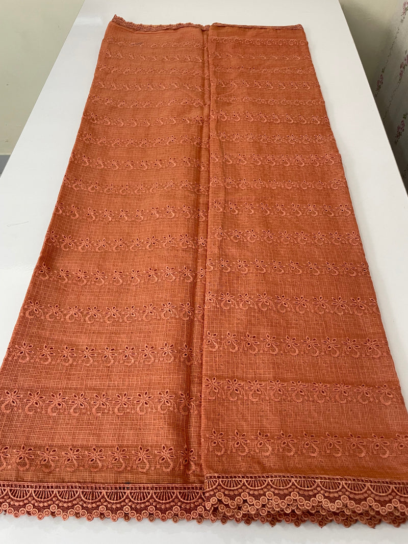 NetKota Hakoba saree with lace border MS6713