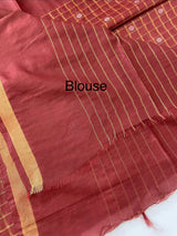 Bhagalpuri Semi tussar saree MS896 - Maroon