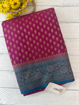Banarasi viscose Georgette saree MKGS611