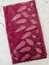 Semi Organza saree with thread work - MSH7654