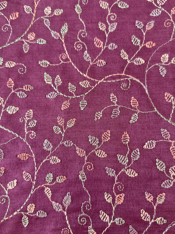 Pure desi tussar silk saree with embroidery- MTSS659 (1)