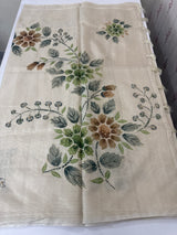Silky kota kanta embroidery saree MSK4389 - Beige