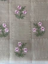 Netkota embriodery saree MS1496 PastelMauve