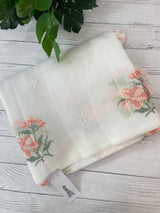 Silky kota embroidery saree MSK654