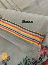 Jamdani silk Cotton Saree with thread work  MSJ787