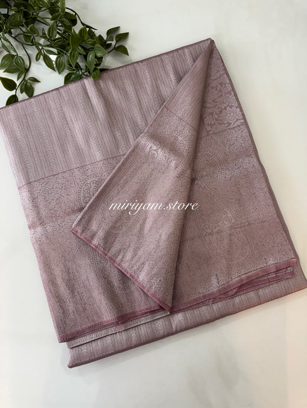 Pastel soft silk Saree - MKP940 NudeMauve