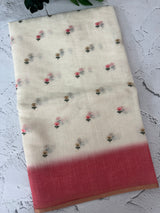 Ombre semi Linen Saree - MSL1514