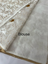 Kota cotton embriodery saree MS1490