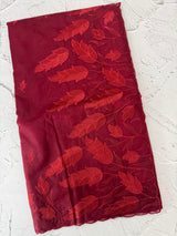 Semi Organza saree with thread work - MSH7654