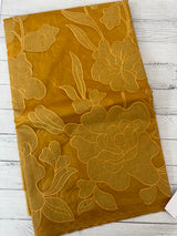 Semi organza saree with appliqué work - MSH906