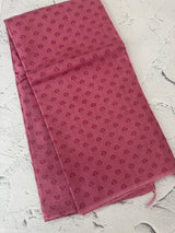 Bhagalpuri pure printed tussar silk saree with block printed pallu & blouse MTSS1407 Pink