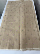 Lightweight Kota Supernet saree with embroidery MS143