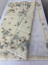 Kota silk digital printed saree MCES671
