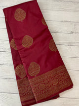 Semi banarasi Georgette saree - MSB8977