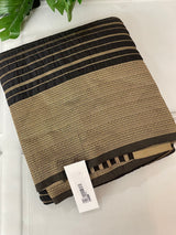 Semi banarasi Georgette saree - SYACNNR Black