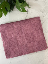 Blended tussar silk saree with embroidery- MSB8543- OnionPink