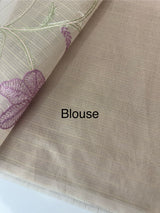 Netkota embriodery saree MS1496 Dusty PastelMauve