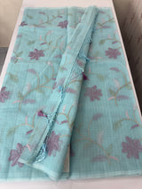 Netkota embriodery saree MS1496 Blue
