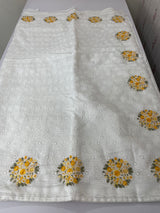 Phulkari NetKota Embroidery saree - MS6006