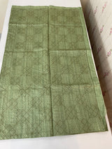 Blended tussar silk saree with embroidery- MSB8543- DuskyGreen