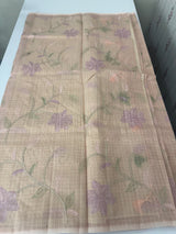 Netkota embriodery saree MS1496 DustyPeach