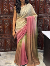 Pure Mul chanderi saree with hand chikankari work - MSM511(1)