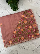 Cutwork Semi tussar saree MTSS680