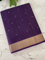 Tussar mix Semi silk saree with small buttas MSS8930