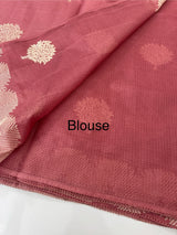 Silky kota embroidery saree MSK4333