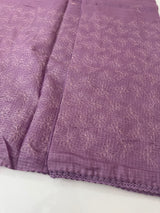 Soft kota checks saree with embroidery SDJCS21