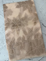 Soft organza saree with tissue appliqué work - MSH916 PastelPeach