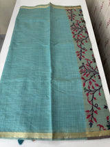 Jamdani silk Cotton Saree with thread work  MSJ795