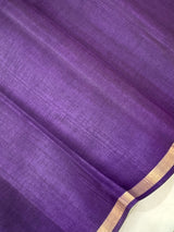 Tussar mix Semi silk saree with small zari borders MSS8924