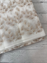 Kota cotton embriodery saree MS1490
