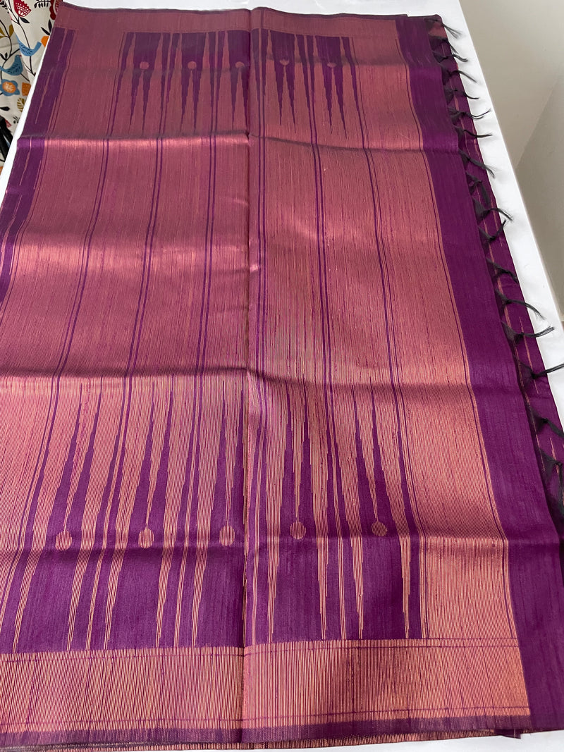 Semi Jute silk saree - MJKL765 VADAMALLI