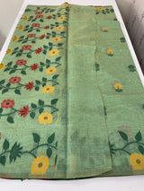 Jamdani silk Cotton Saree with thread work  MSJ787